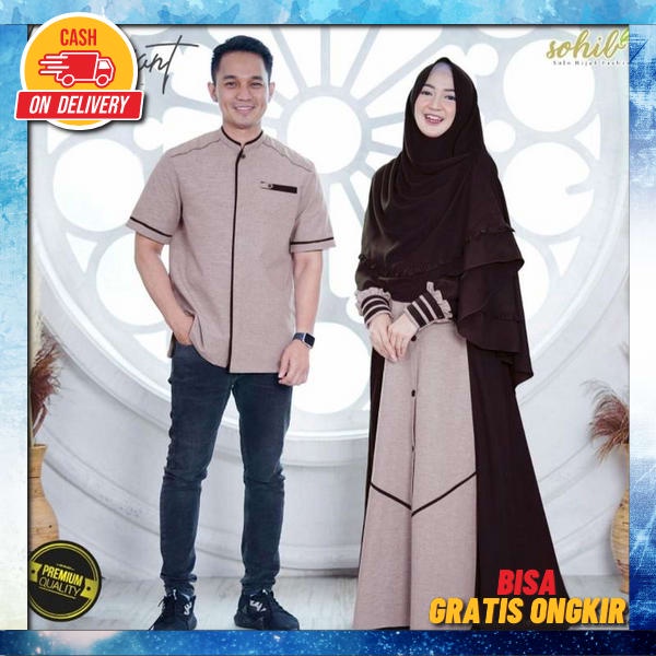 Baju Gamis Couple Suami Istri Baju Couple Model Baju Cauple Keluarga Modern Model Baju Gamis 2022 Ke
