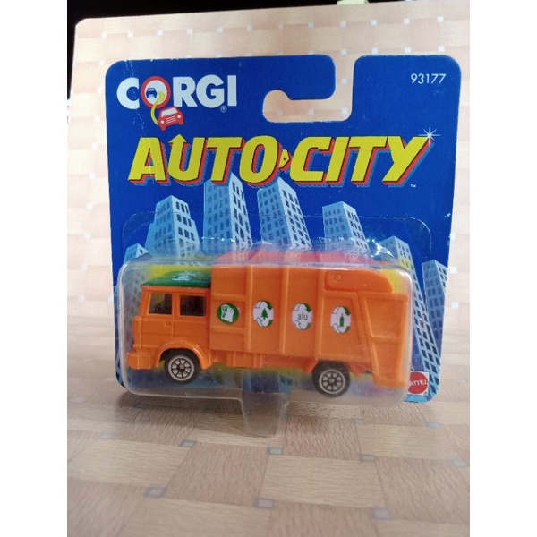 DIECAST CORGI TRUCK REFUSE GARBAGE AUTO CITY/TRUK SAMPAH MAINAN