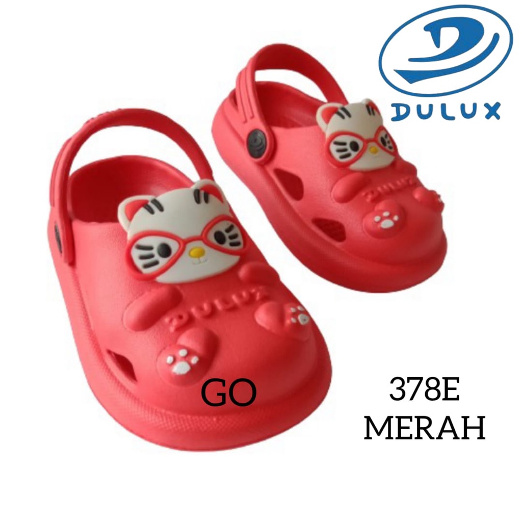 gof DULUX 378E Hello Kitty Sandal Baim Anak Perempuan Model Karakter Hello Kitty Lucu Terbaru ukuran 20-25