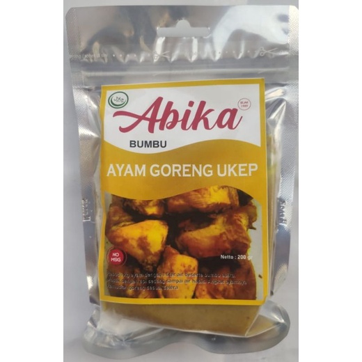 

ABIKA BUMBU MASAK INSTAN AYAM GORENG UKEP 200GR