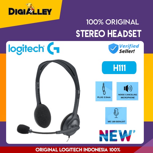 Headset Logitech H111 Stereo Headset H111 LOGITECH