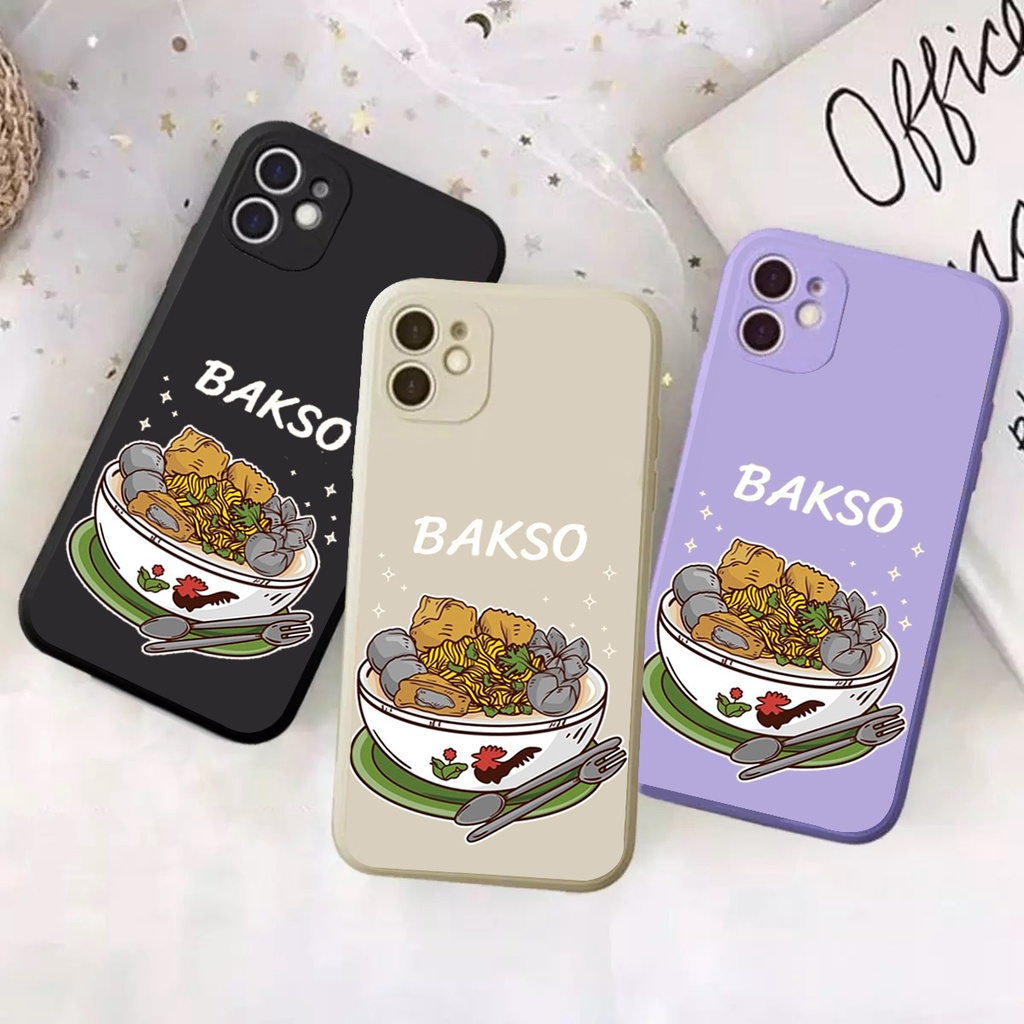 Case Iphone 6/6s6 plus/6s plus7/87 plus/8 plus Bakso lucu | Casing Bergambar | Case Macaroon- Case M