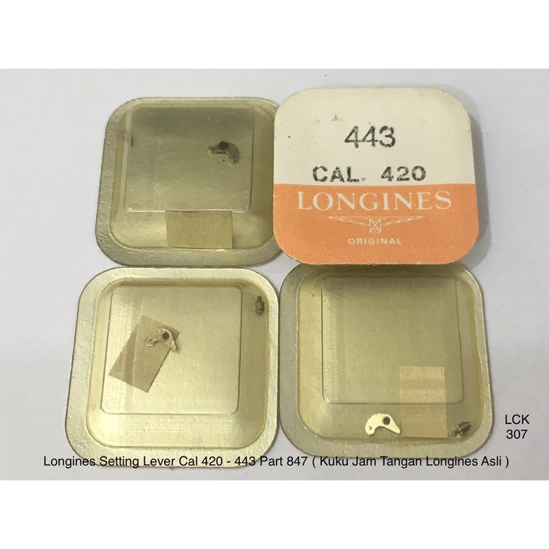 Genuine Longines Movement Watch Part Cal. 420 ( 443 ) Part Lg 847 Setting Lever ( Kuku Jam Tangan Lo