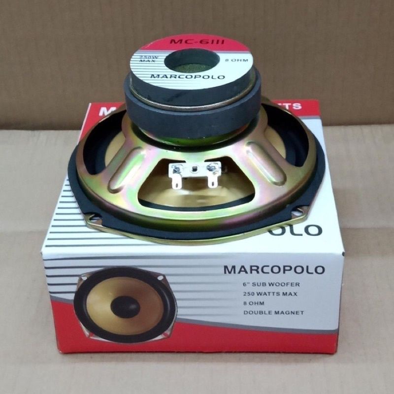 Speaker Subwoofer Marcopolo MC-6111 250watt 8ohm