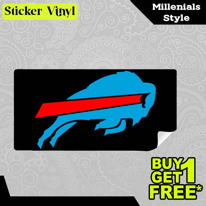 

Stiker Sticker Buffalo Bills Gambar Unik Desain Keren dan Kekinian Aesthetic Bahan Vinyl Satuan Anti Air