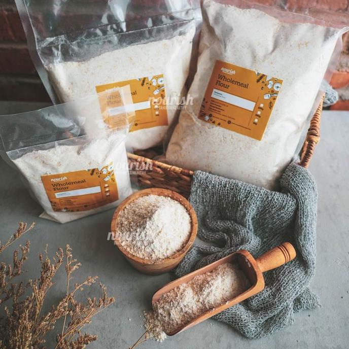 

Whole Wheat Flour / Whole Meal Flour / Tepung Gandum Utuh 1kg