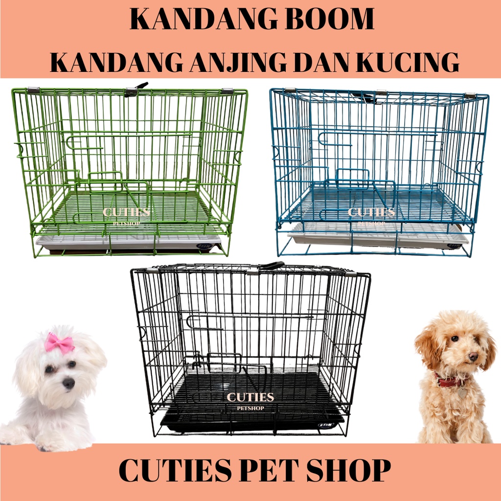 KANDANG BOOM KECIL ANJING KUCING (DA01) / KANDANG JERUJI HEWAN PREMIUM QUALITY