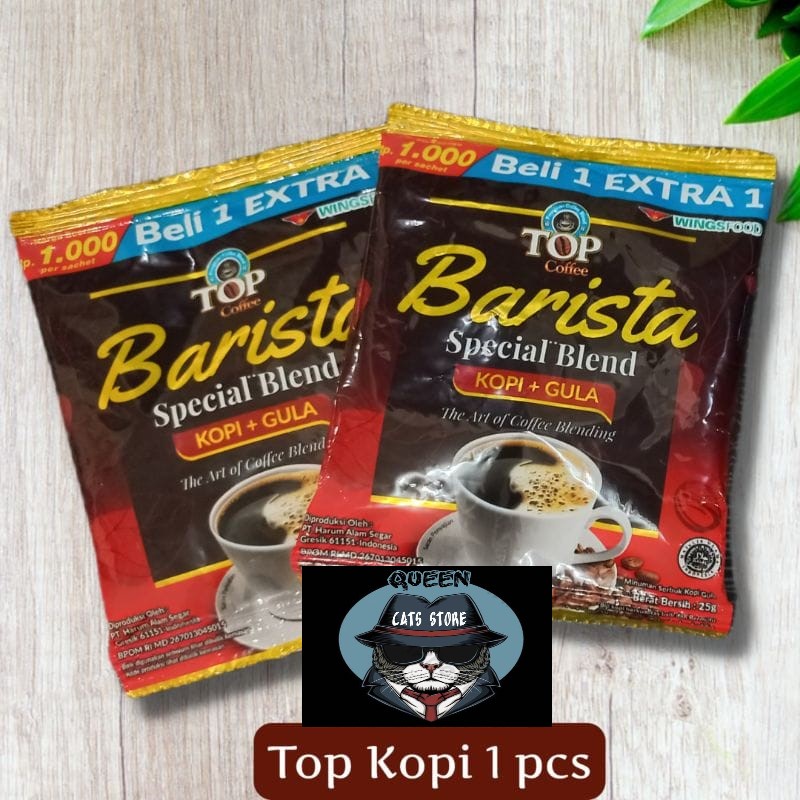 

Top Coffee Barista Special Blend @25g ( 1 Sachet ).