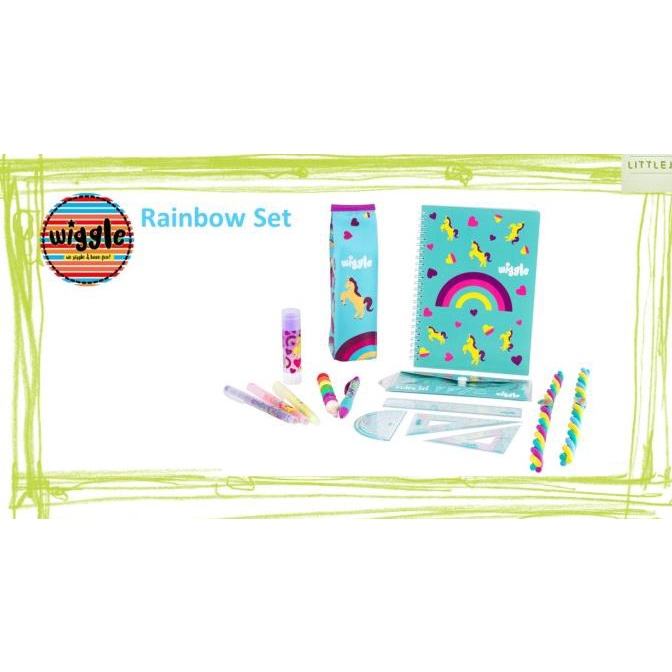 

Wiggle - Set Alat Tulis (Rainbow Set & Nautical Set)
