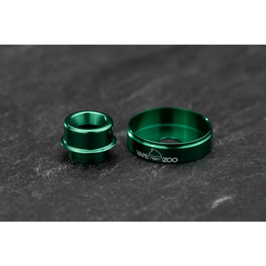 Spare Part Legal RDA Widebord DripTip + Katchring Alumunium Polished