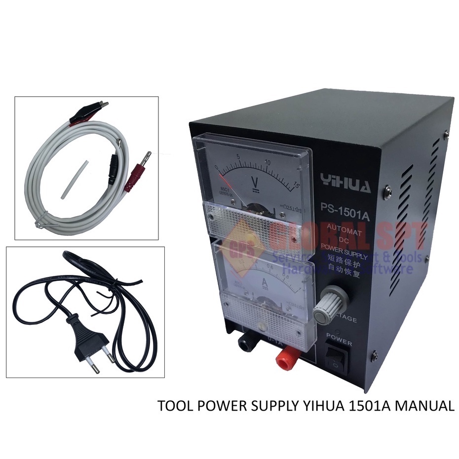 TOOLS / TOOL POWER SUPPLY YIHUA 1501A MANUAL