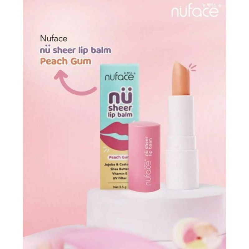 Nu Face Lip Balm / Nu Sheer Lip Balm 3,5gr