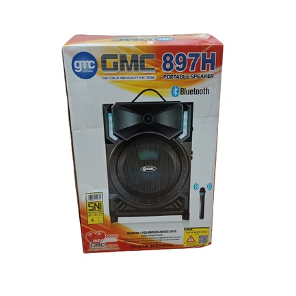 SPEAKER BLUETOOTH PORTABLE GMC 897H