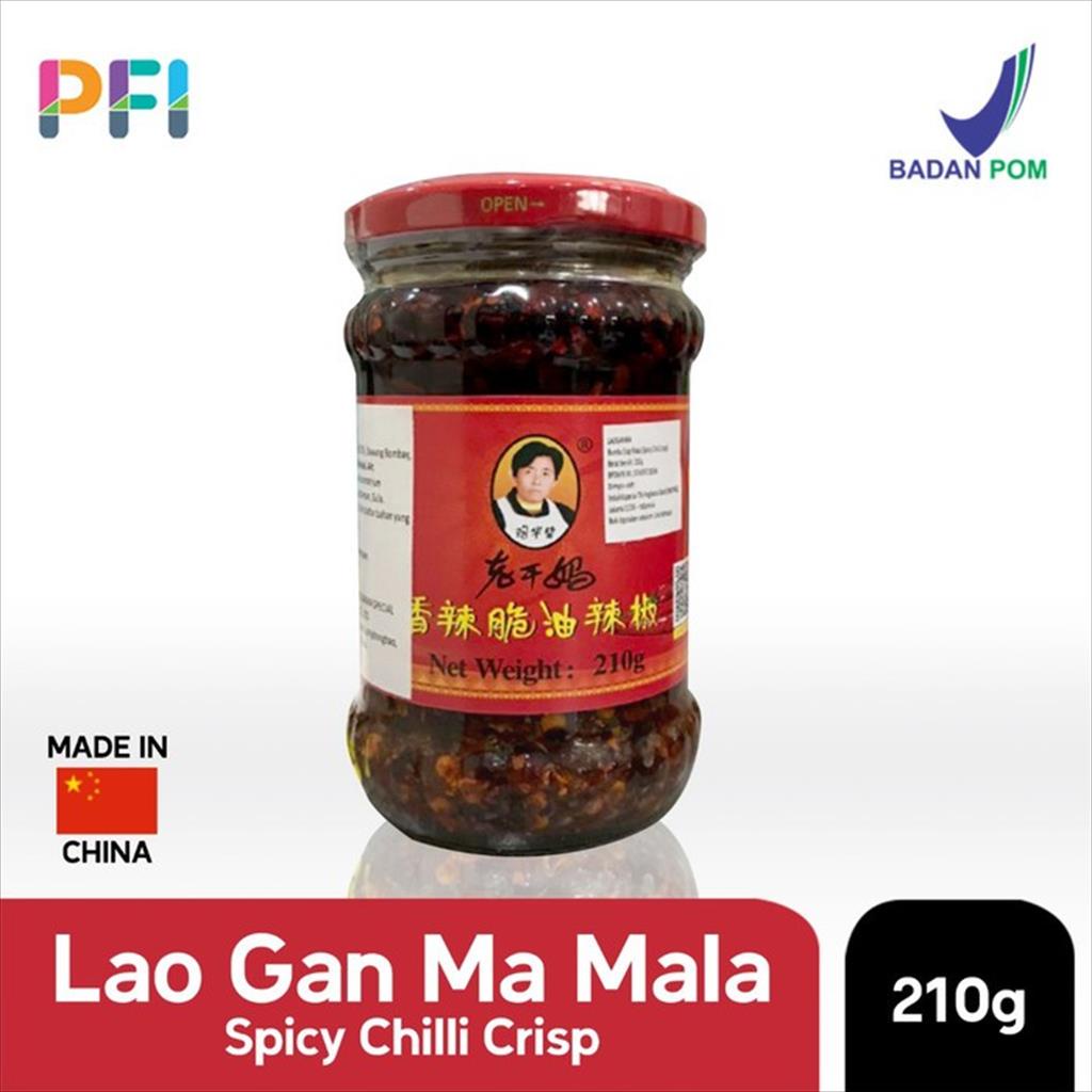 Spicy Chili Crisp Lao Gan Ma 210g Mala Sauce