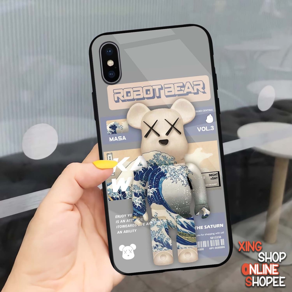 [SP41] Case Kilau Iphone X XS | Casing Hp Glossy | Motif Kaws