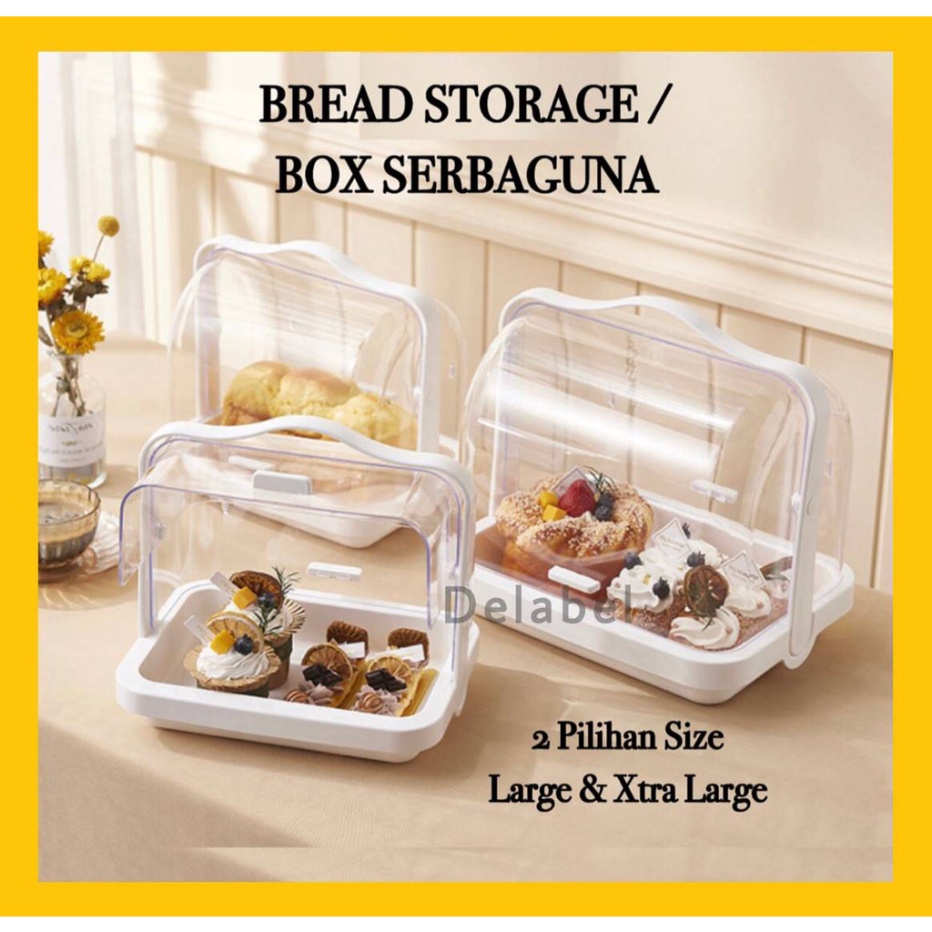 Box Roti Aesthetic/ Bread Storage / Penyimpanan Roti