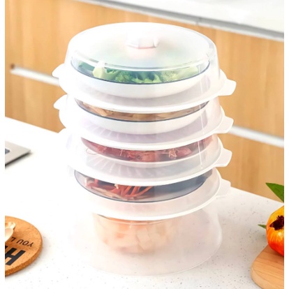 STACKABLE FOOD COVER PENUTUP MAKANAN TUDUNG SAJI TAHAN PANAS 5 SUSUN TINGKAT