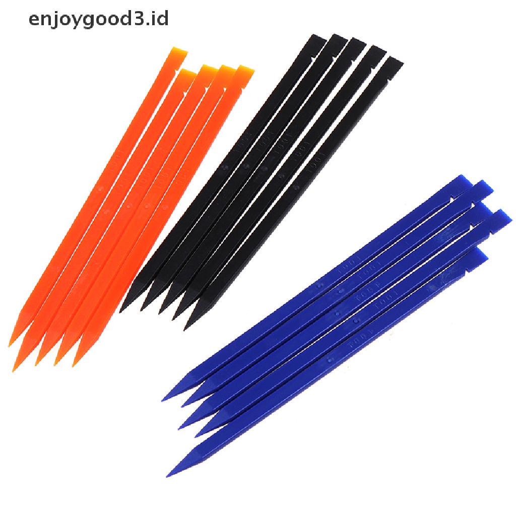 (Rready Stock) 5 Pcs Alat Reparasi Bongkar Pasang Smartphone Laptop PC Bahan Plastik (ID)