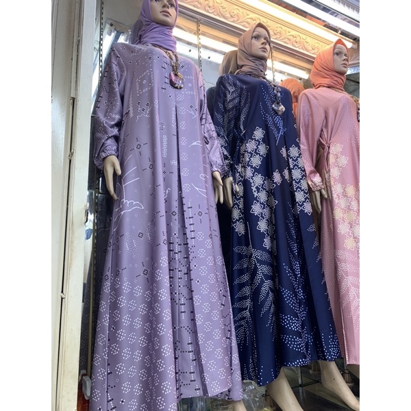 Gamis Maxmara Lux Premium |Gamis Motif Wanita Terbaru |Gamis Maxmara Silk Premium |Gamis Motif Padi