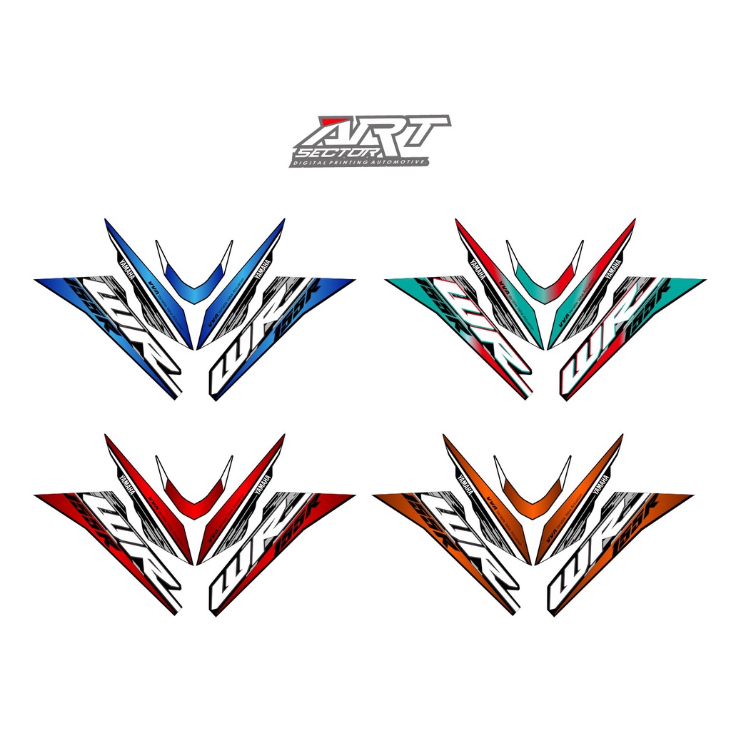 STRIPING WR 155/STIKER VARIASI WR 155