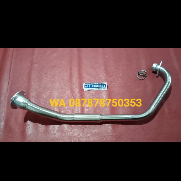 Leher Knalpot Standar Suzuki Satria Fu Stainless Anti Karat Kualitas