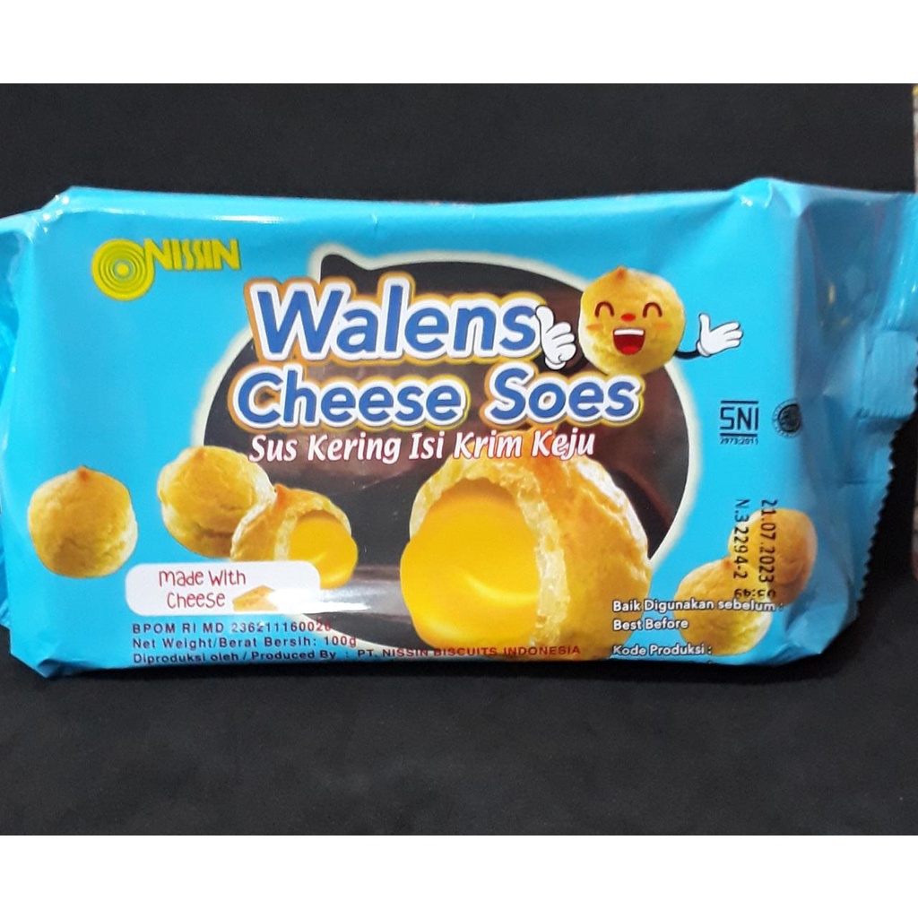 

NISSIN WALENS CHEESE SOES 100g