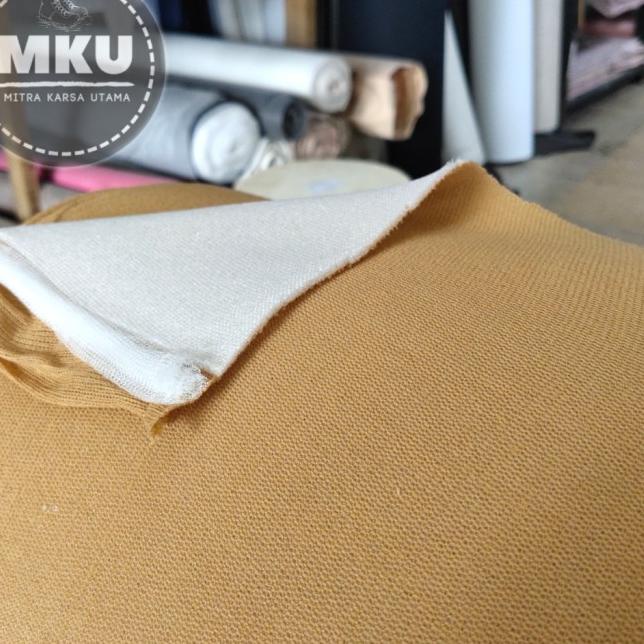 Kain Bahan Busa Teri uk 150cm Tebal 2mm - Tan