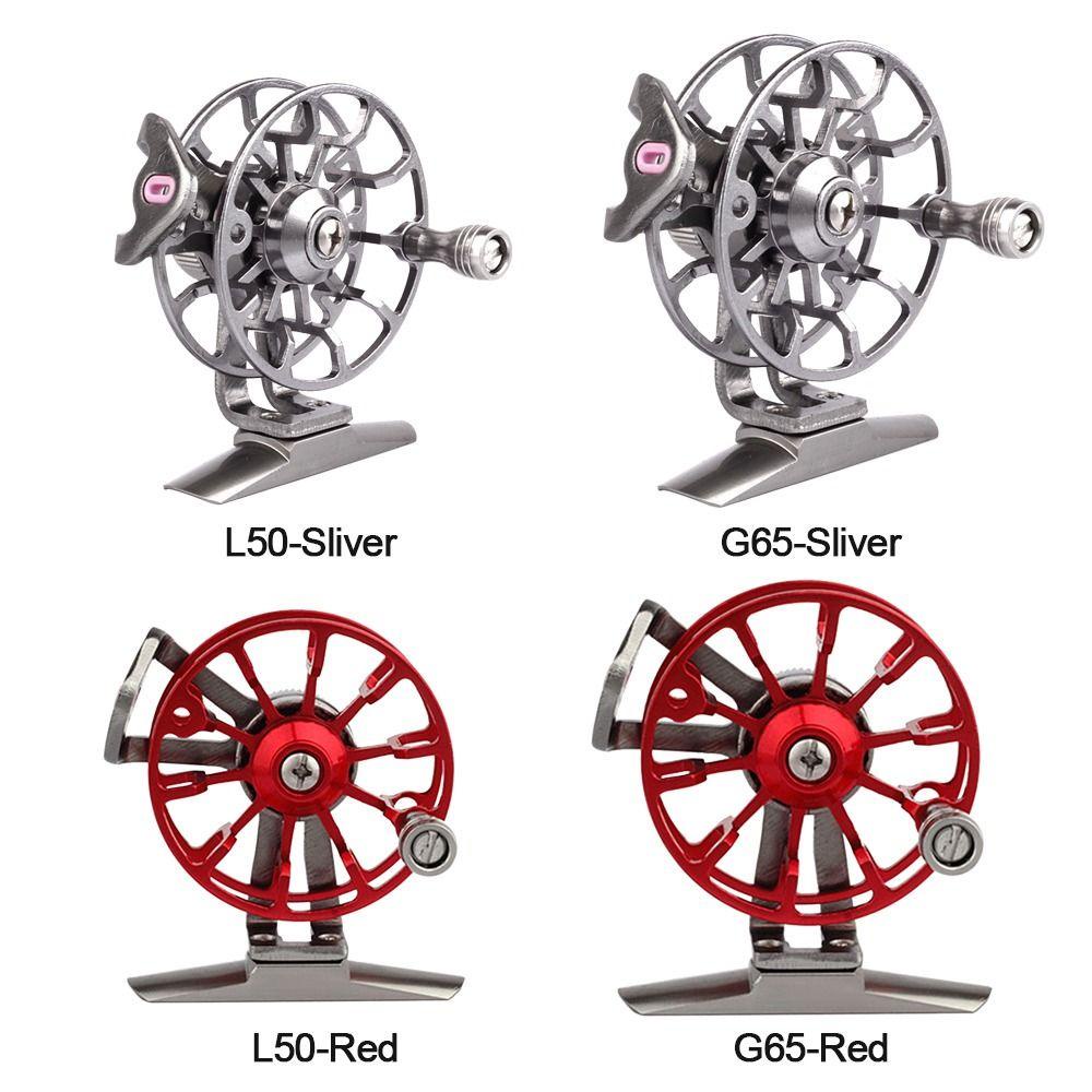 Preva Ice Fishing Wheel Hot Aluminium Alloy Alat Pancing Aksesoris Logam Umpan casting Gulungan