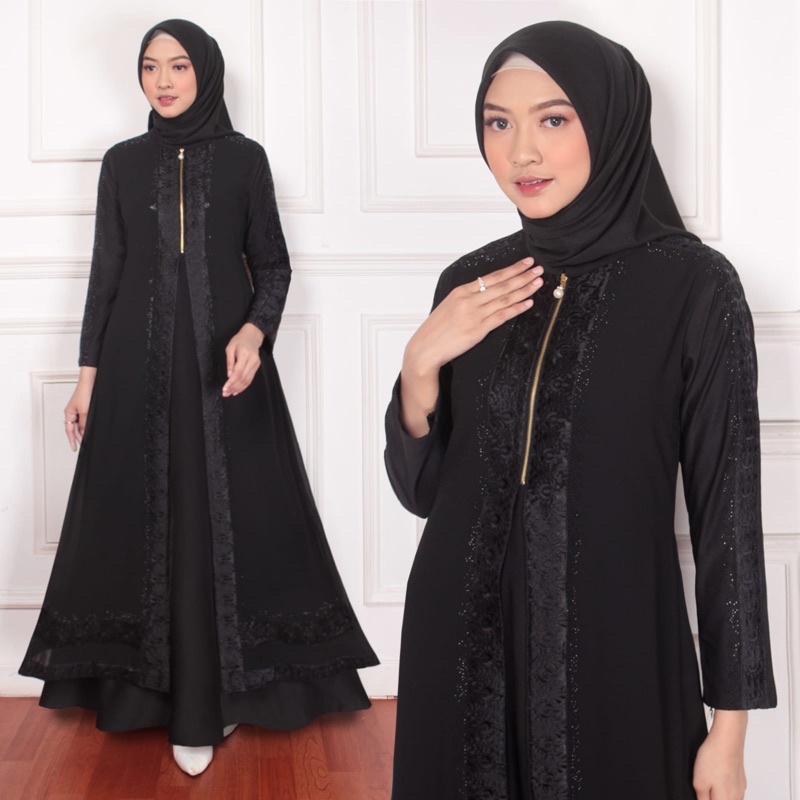 abaya Turki abaya Arab abaya hitam abaya modern gamis hitam gamis Arab gamis bordir modern grosir