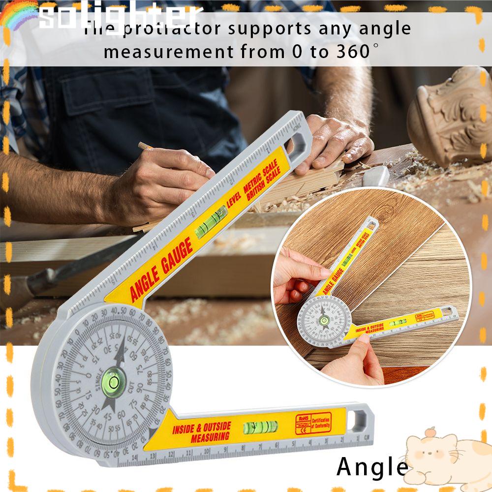 Solighter Angle Finder Penggaris Pengukur Sudut Akurat