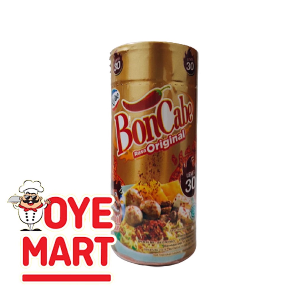 BONCABE RASA ORIGINAL LEVEL 30 40GR / CABE BUBUK / SAMBAL TABUR