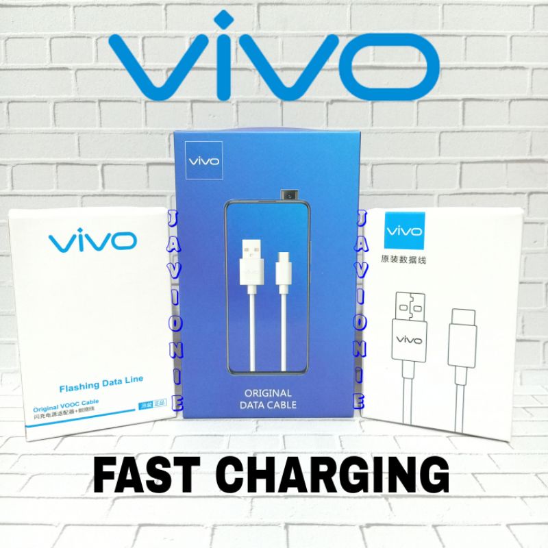 Kabel Data Charger VIVO Y53 Y55 Y55s Y65 Y66 Y67 Y69 2A Original MICRO USB Fast Charging