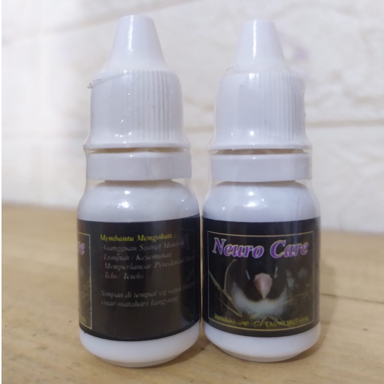 NEURO CARE ANTI SYARAF BURUNG MENGOBATI LUMPUH TETELO KEPALA MIRING BURUNG MURAI KACER C IJO LOVE BI