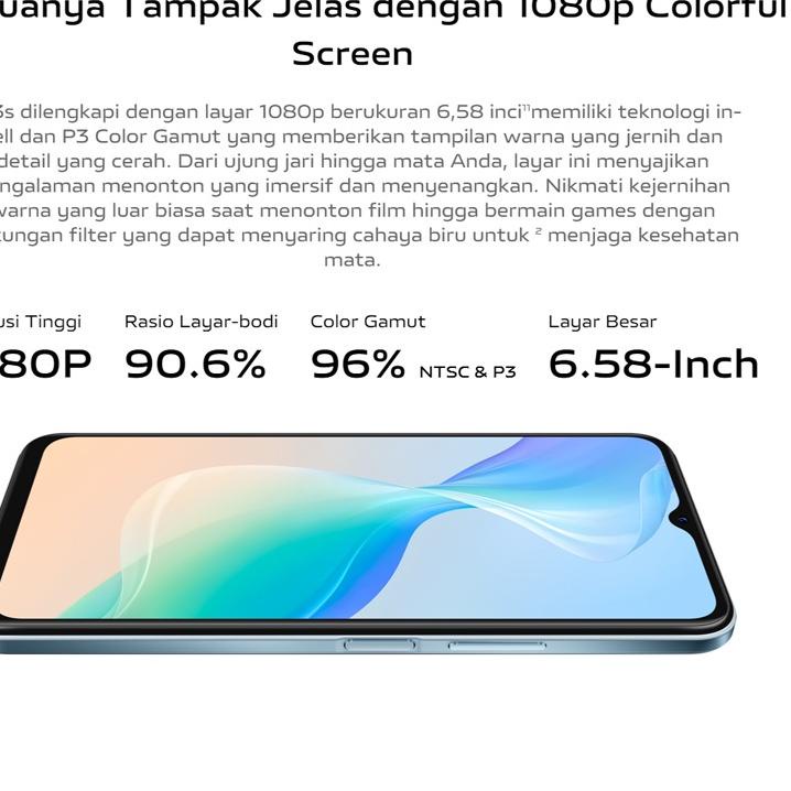 Ekslusif disini--HP Vivo Y33s Ram 6 128 GB Vivo Indonesia 100% asli vivo y33s hp ram 6gb rom 128gb m