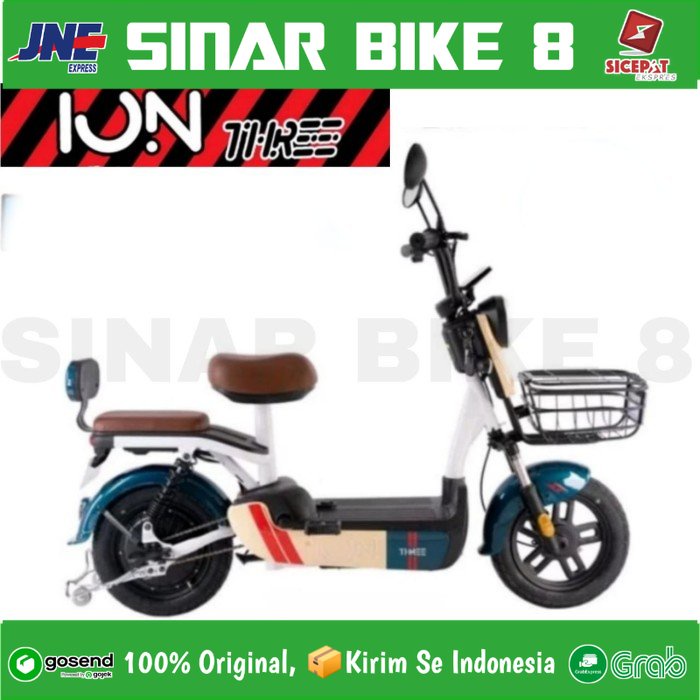 Sepeda Listrik Electric E-Bike ION THREE BY ELEMENT 350 Watt