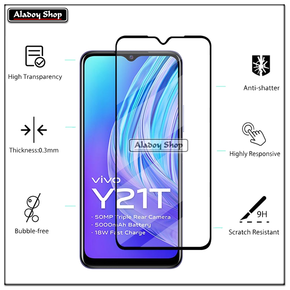 Tempered Glass Vivo Y21T/Y33T Anti Gores Layar Screen Protector