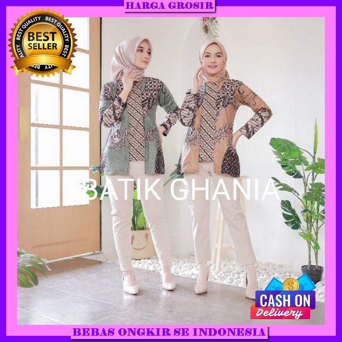 Atsan Remaja Impor Baju Kondangan Ibu2 Buju Cewek Formal Kemeja Dewasa Casual Bju Dewasa Model Terba