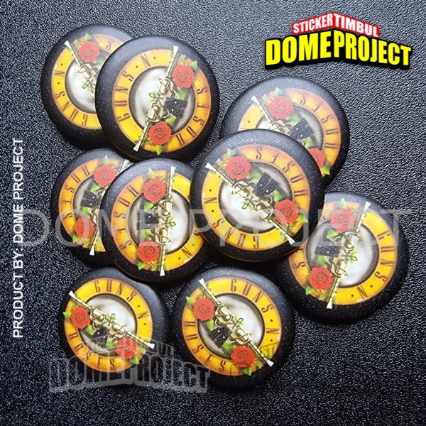 CUSTOM PIN PENITI 25MM BROS GAMBAR DESAIN SENDIRI BUTTON PIN AKSESORIS ROMPI TAS