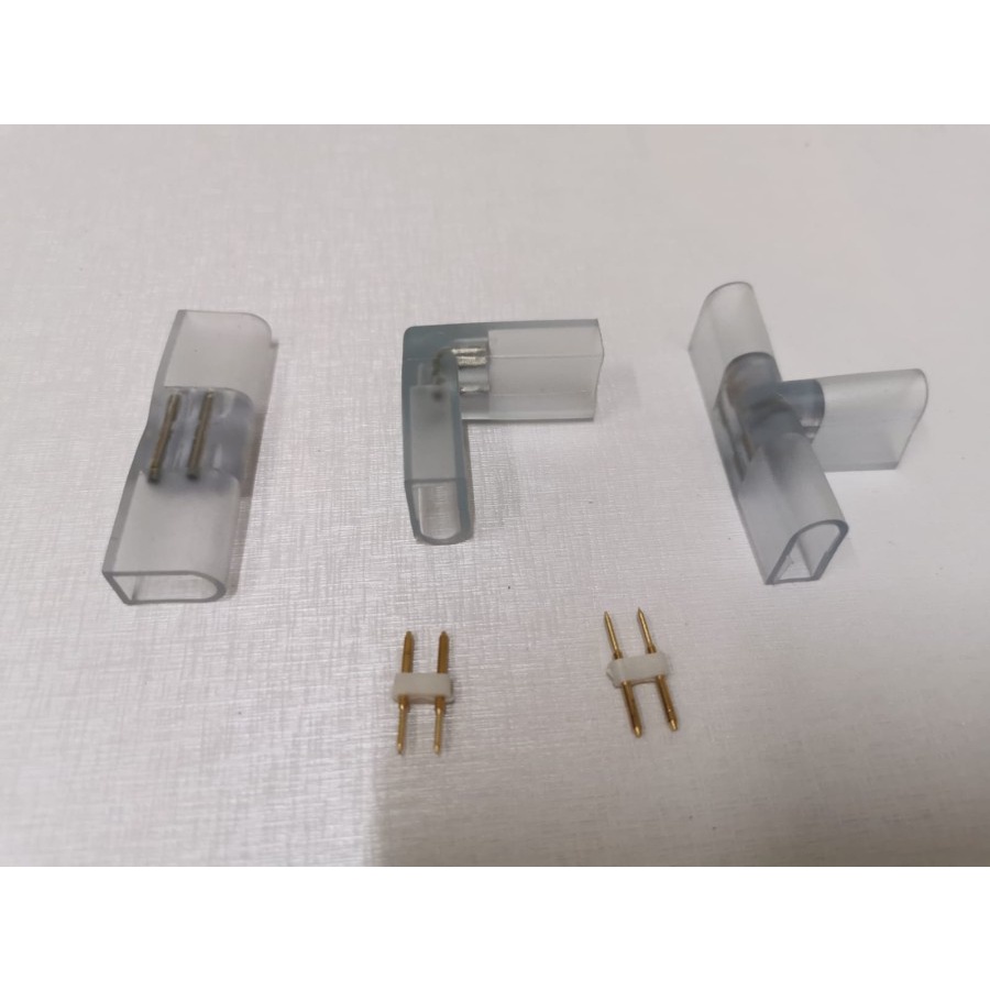 Sambungan Lampu Led Neon Flex / Led Strip Selang 5050 - 2835 SMD T - B