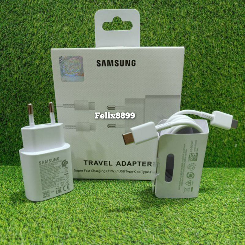 Charger Samsung Z Flip Z Flip 3 Flip 4 25W Super Fast charging USB C to C