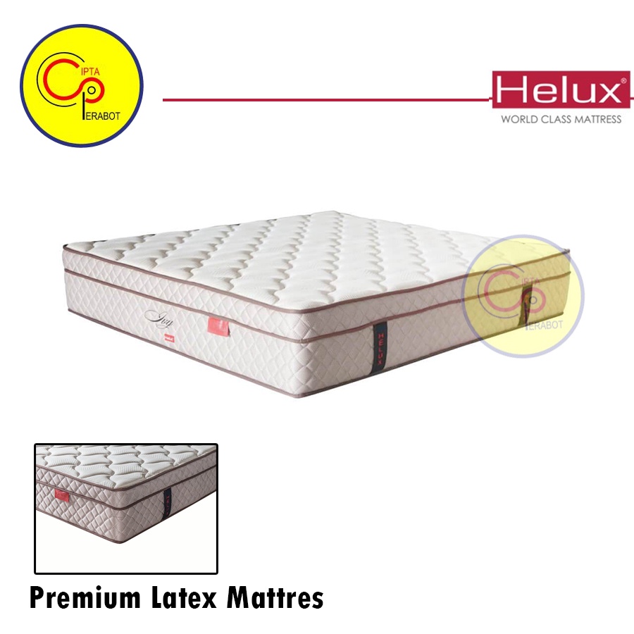 Matras Springbed Helux Ivy Tempat Tidur Latex FREE Bantal