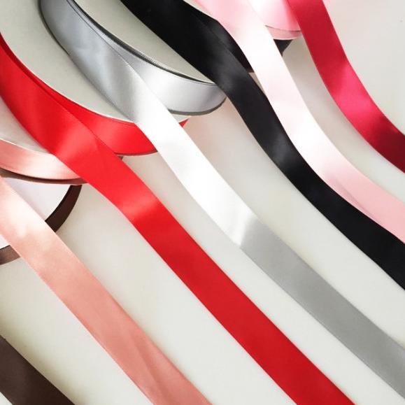 

RUMAH KRAVE - Pita Ribbon 2,5 cm Satin Polyester 100 yard - Pink