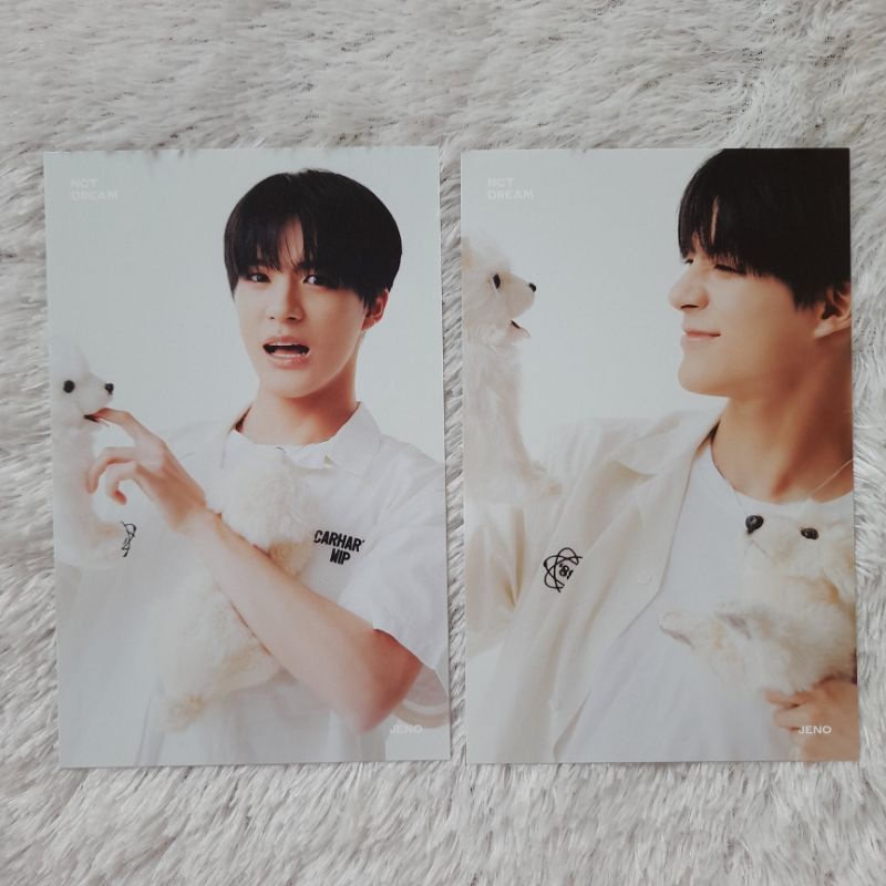 jeno postcard sg22 nct dream seasons greeting 2022