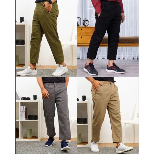Celana Angkle Pants Sirwal Uhud Basic