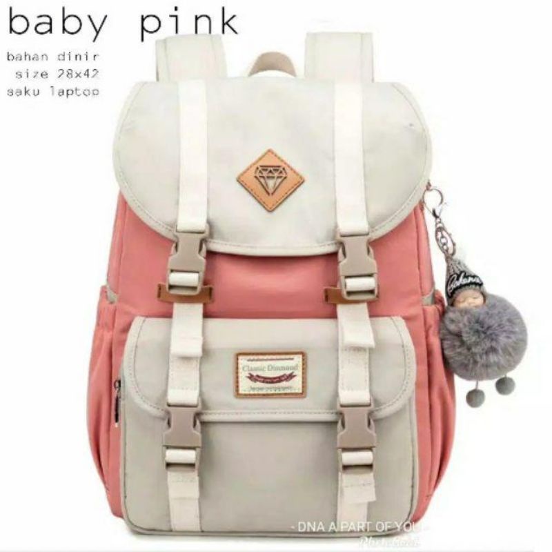 BACKPACK KOREA MULTIFUNGSI LEISURE TAS SEKOLAH WANITA SD KANVAS BACK TO SCHOOL TUMBLR ANAK CEWEK TERLARIS