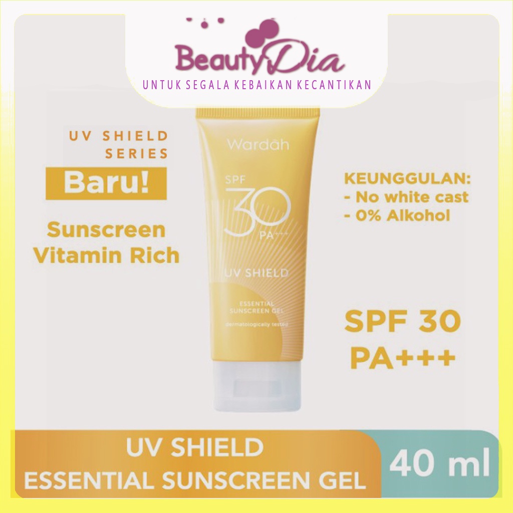 Wardah Sunscreen - UV Shield Sunscreen Gel SPF 30