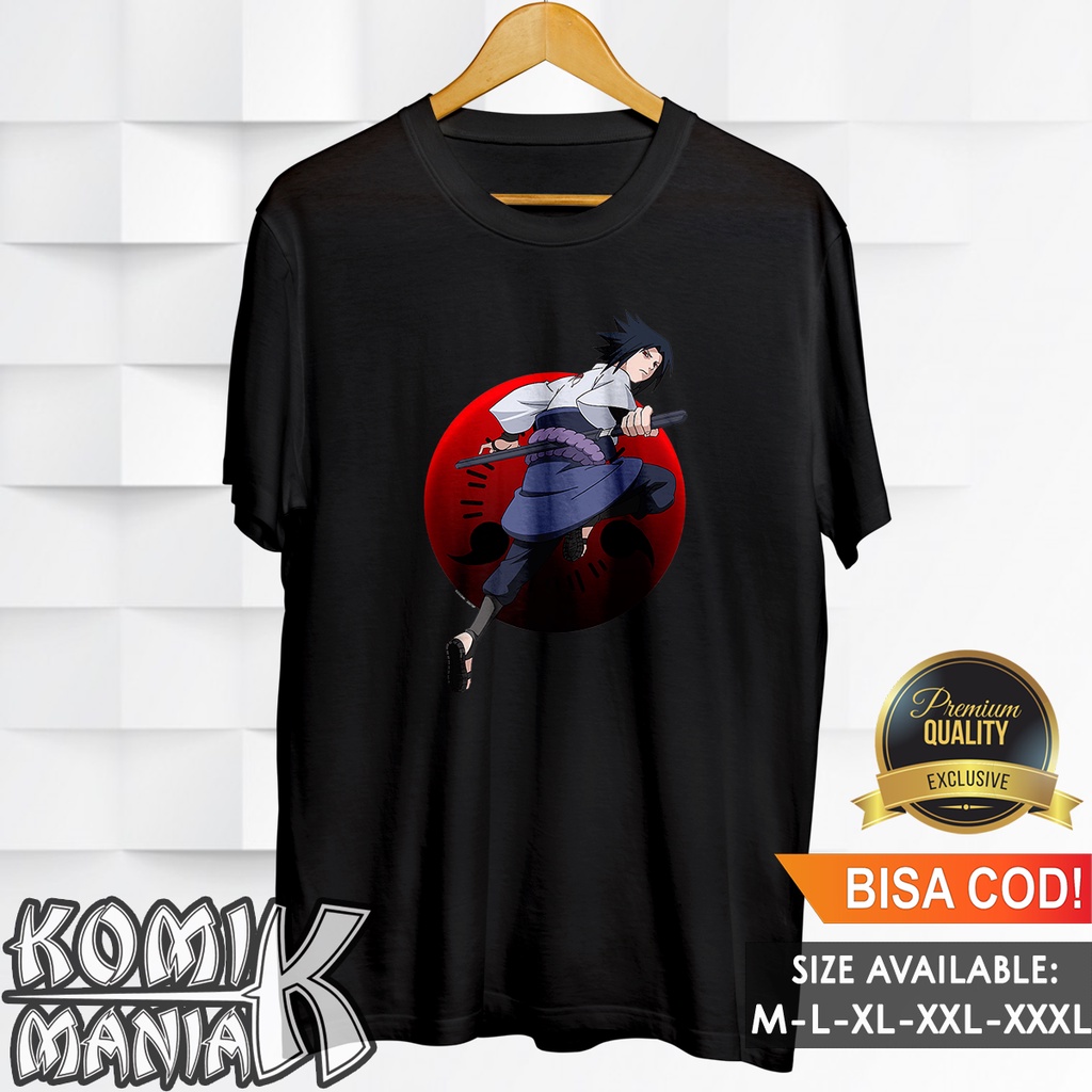 Kaos Anime Naruto Baju Distro Pria Cowok Dewasa Original T Shirt Keren Tshirt Wibu Lengan Panjang Pe