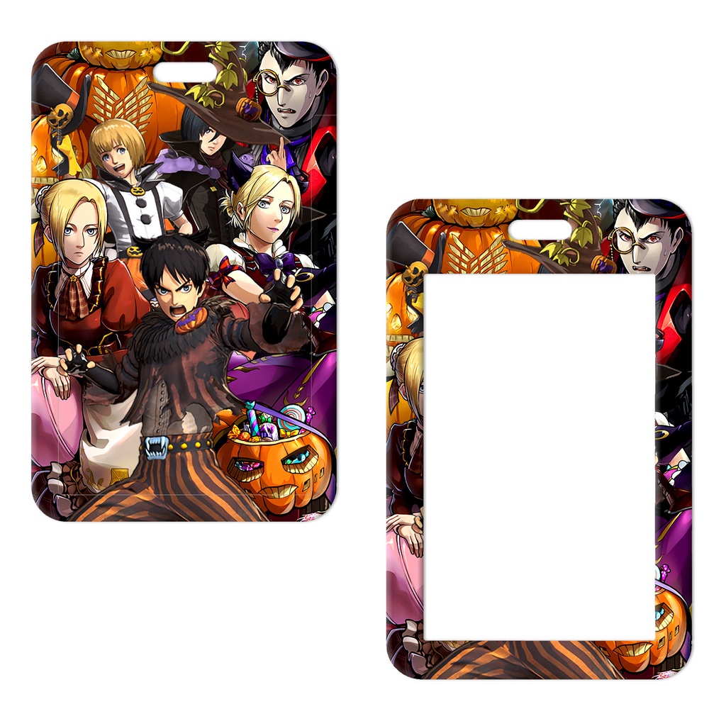 Tali Lanyard Handphone Desain Attack on Titan Untuk Halloween