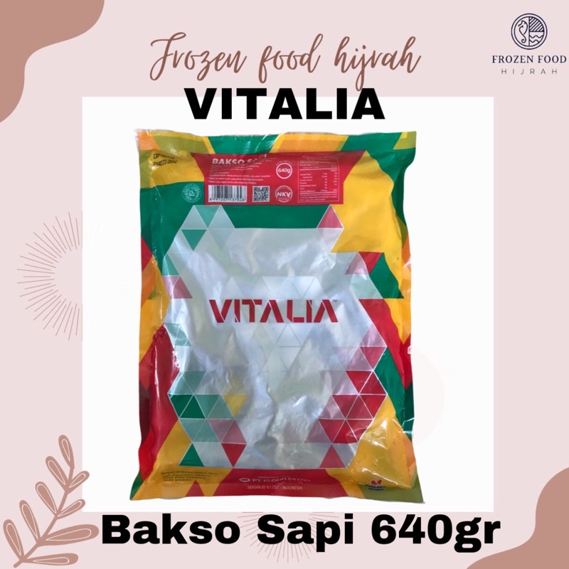 

VITALIA BAKSO SAPI 640gr