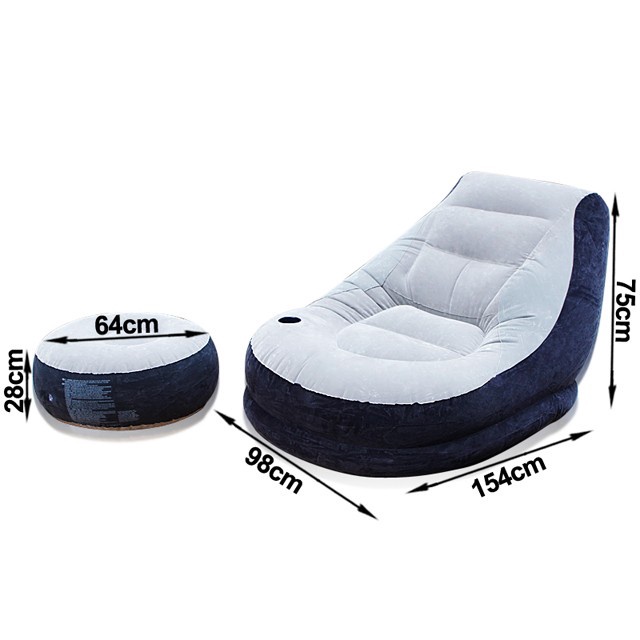 Intex Inflatable Ultra Lounge with Ottoman #68564 / Sofa Angin Intex